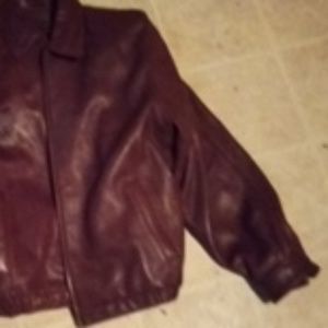 J park leather jacket